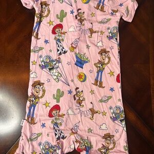 Little Sleepies Toy Story Pink 2T Zippy shortie
